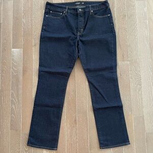 Lauren Ralph Lauren Women's Straight Leg Jeans in Dark Blue